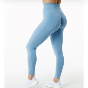 Alphalete Amplify Leggings, Washed denim, S